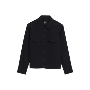 THEORY River Trucker Long Sleeved Jacket