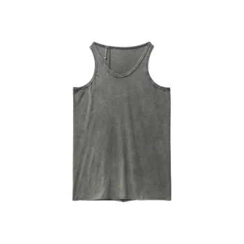 11 BY BORIS BIDJAN SABERI Tank Tops Men's Acidic Gray