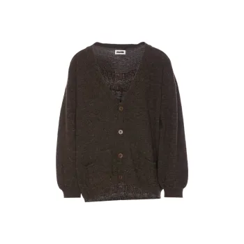 Magliano Grampa Logo Detailed Cardigan