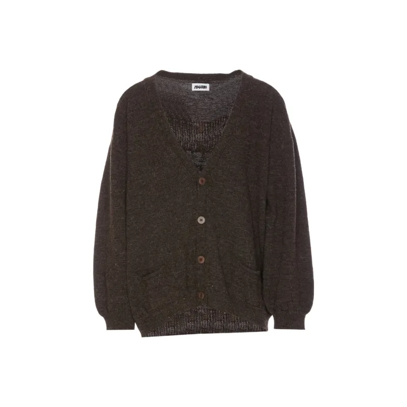 Magliano Grampa Logo Detailed Cardigan-0