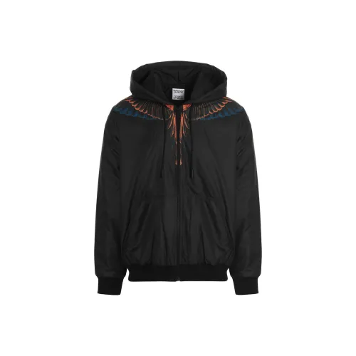 MARCELO BURLON COUNTY OF MILAN Wings print Hooded Jacket