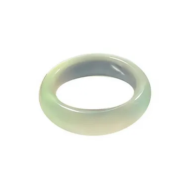 Jade Ink Love Chalcedony Ring Color Random Shipment Unisex