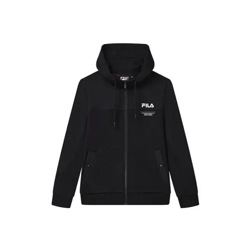 FILA x FANGAOLIANMINGXILIE Jacket Men's Jet Black