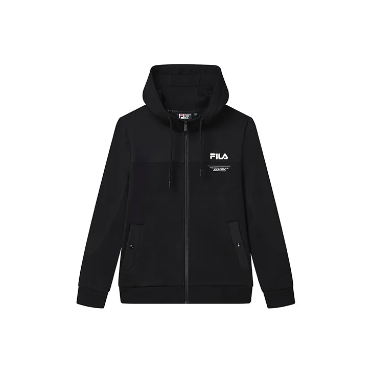 FILA x FANGAOLIANMINGXILIE Jacket Men's Jet Black-0