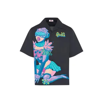 GCDS Shirts Men Black