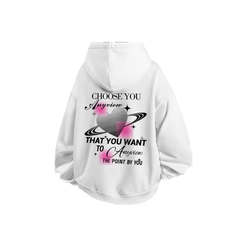Anyveiw Sweatshirt Unisex White-0