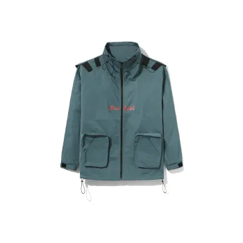 Clubxxhh Loose Fit Jacket Unisex Green