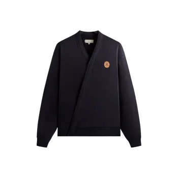 KITH Bonded Sherpa Strauss Cross Front Cardigan