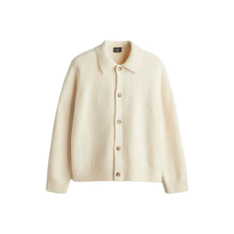 H&M Knitwear Men Cream-0