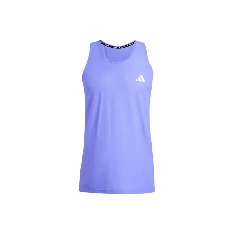 Adidas AEROREADY Tank Top Men Half Cobalt Blue-0