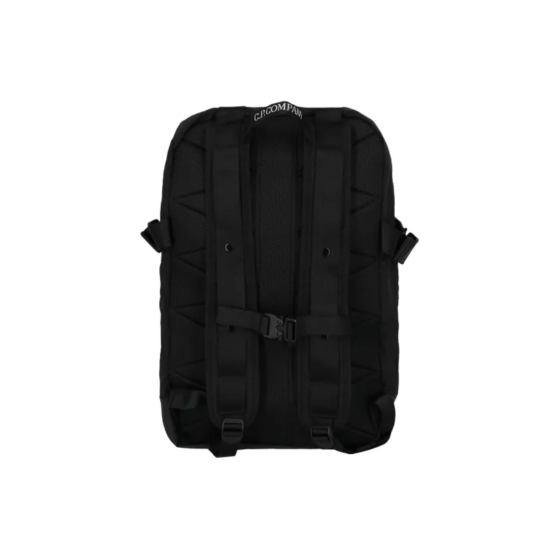 C.P.Company Cotton Backpack Unisex Black-2