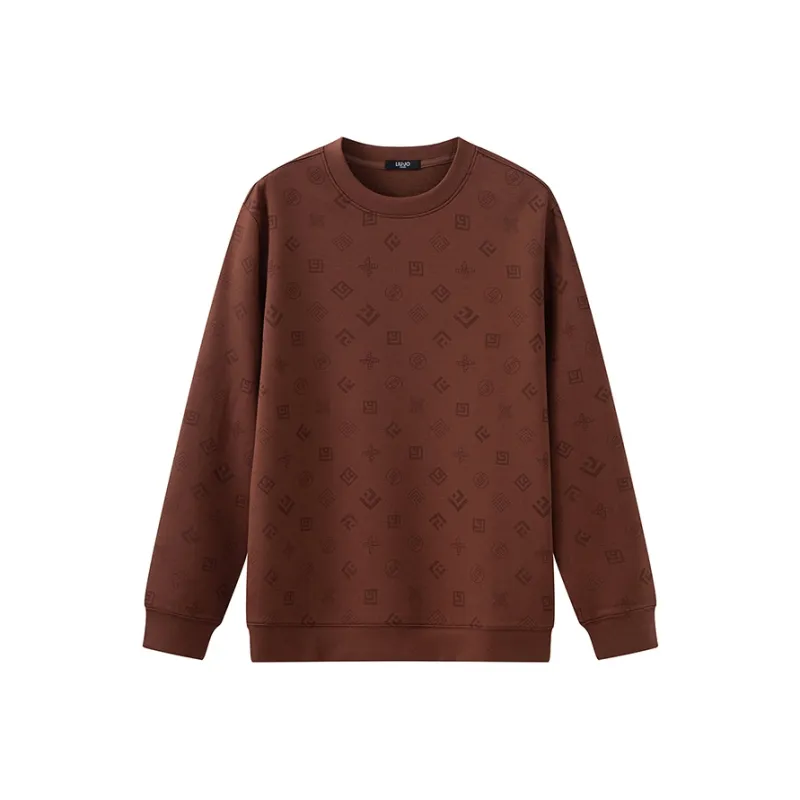 LIU·JO UOMO Sweatshirt Men's Brick Red-0