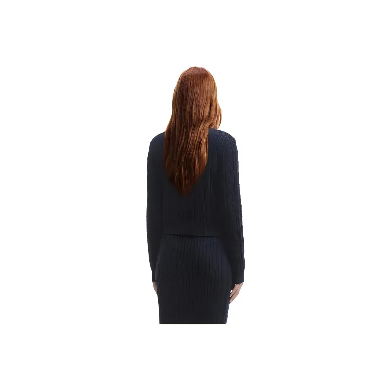 Self portrait Knitwear Women's Navy Blue-1