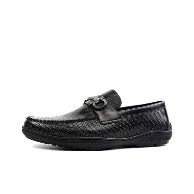 MYFULER Beanie Shoes Men's Black-0