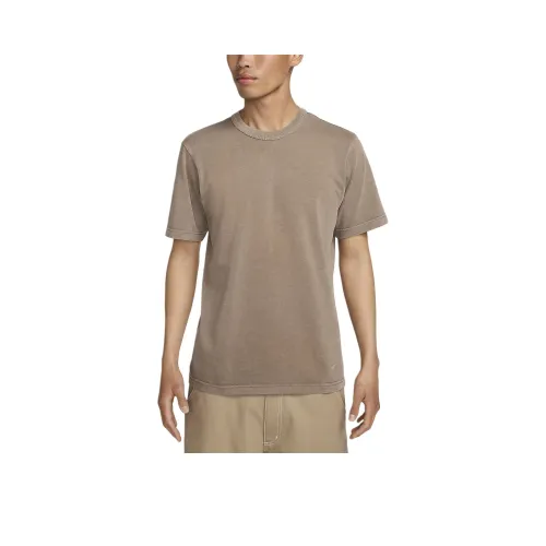 Nike T Shirt Men's Plain Pewter
