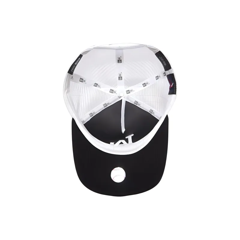New Era Baseball Caps Unisex Black/White-1