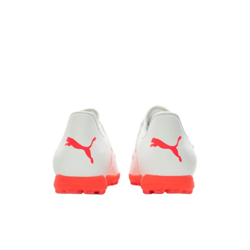 PUMA Low Top Kids' Soccer Shoes White Red Kids'-3