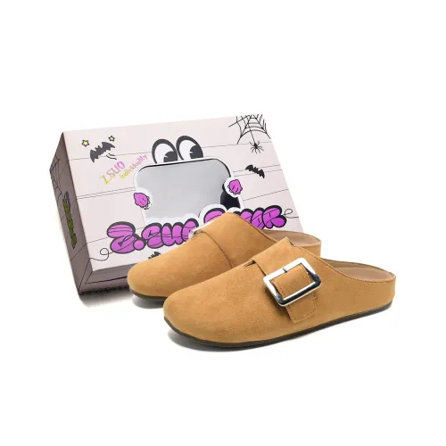 Z.SUO Slip Resistant Abrasion Resistant Odor Resistant Quiet Closed Toe Slippers Women's