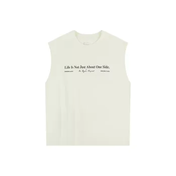 361° Tank Tops Unisex Cream White