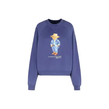 Polo Ralph Lauren Bear Printed Crewneck Sweatshirt