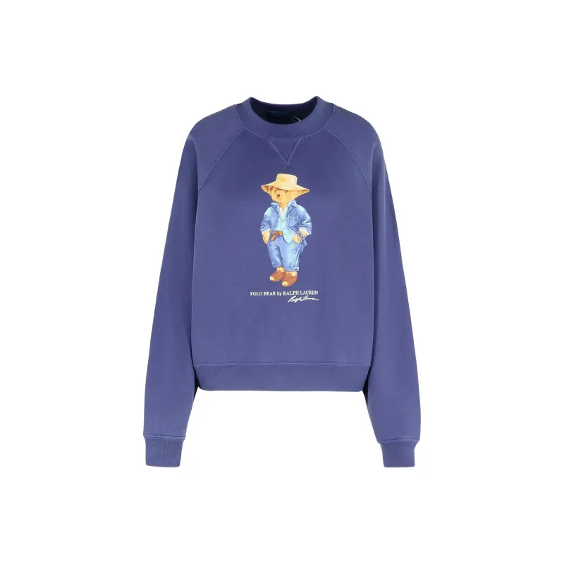 Polo Ralph Lauren Bear Printed Crewneck Sweatshirt-0