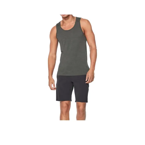 Lululemon Metal Vent Tech Tank Tops Men's Charcoal Black