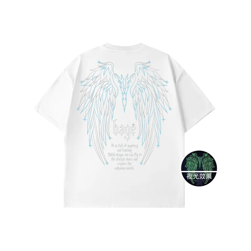 BAGE T Shirts Unisex-3