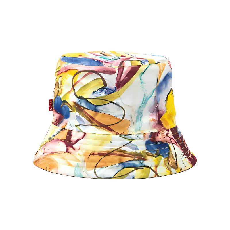 Levi's Polyester Bucket Hats Men's Khaki-1