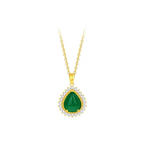 Olampe Chalcedony Necklaces Women's