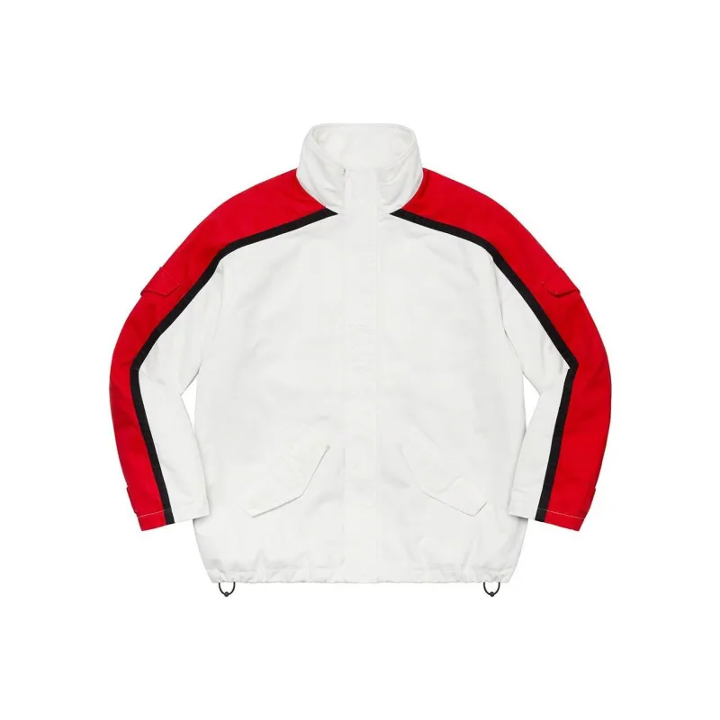 Supreme Brushed Twill Zip Jacket-0