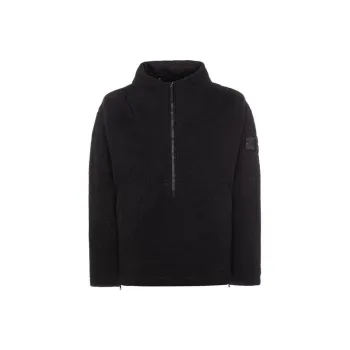 STONE ISLAND High Neck Zip Up Jacket
