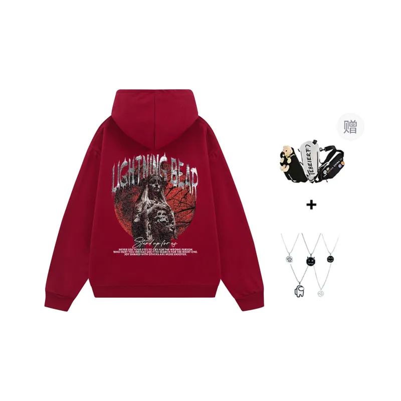 LIGHTNING BEAR Sweatshirt Unisex-4