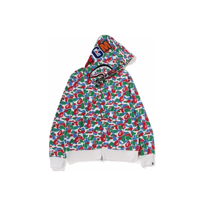 A BATHING APE Store Qingdao Separate Shark Full Zip Hoodie-0