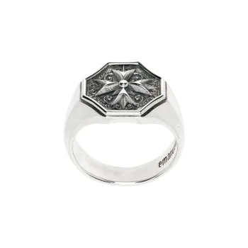 EMANUELE BICOCCHI Crest Signet Ring
