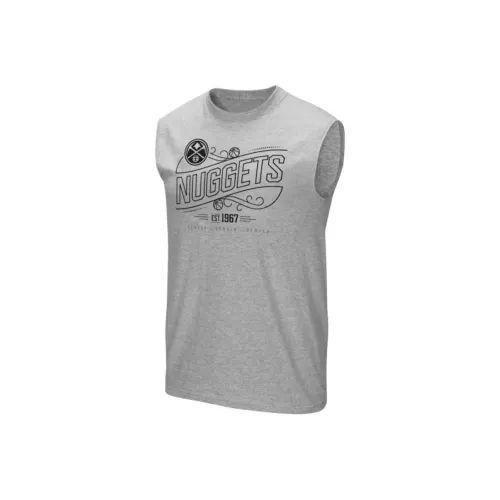 NBA Nuggets Tank Tops Men's Gray