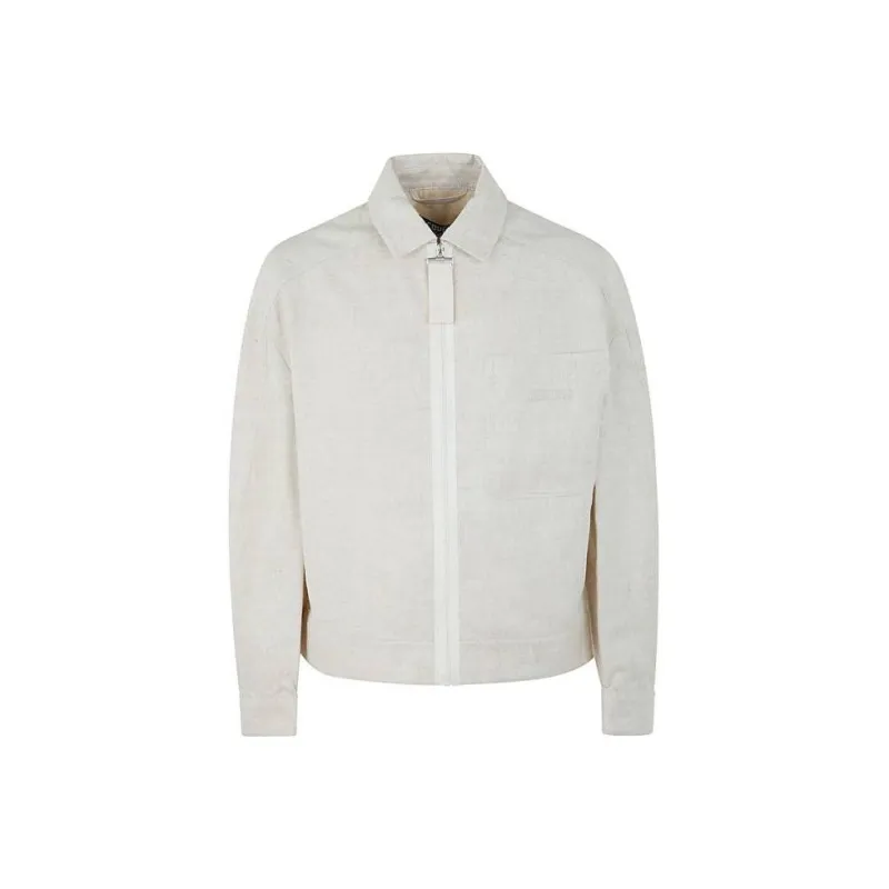 Jacquemus Jackets Men Ivory White-0