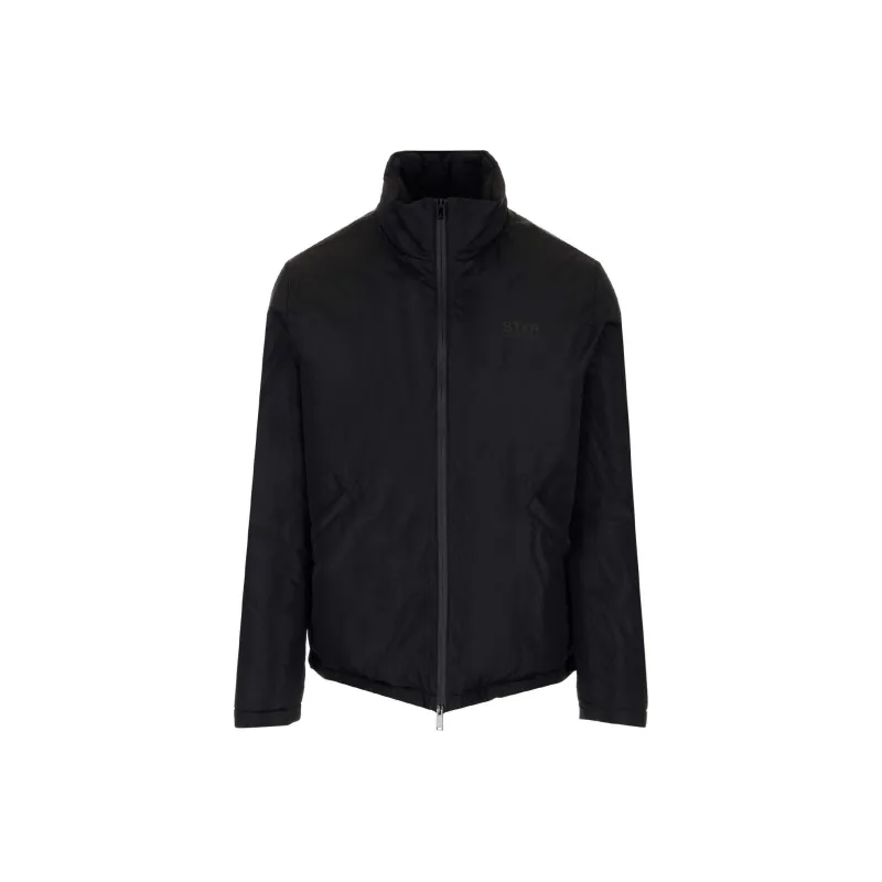 Golden Goose Deluxe Brand Logo Printed Down Jacket-0