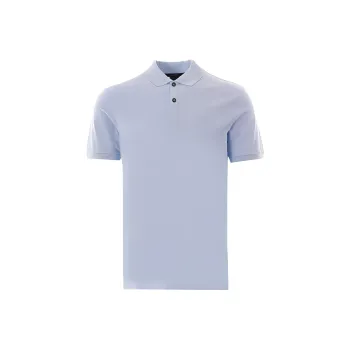 HUGO BOSS Polo Shirts Men Light Blue