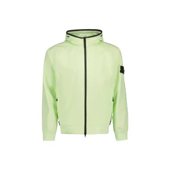 STONE ISLAND LIGHT SOFT SHELL R SERIES SOFT SHELL Jackets Coats Men's Light Green