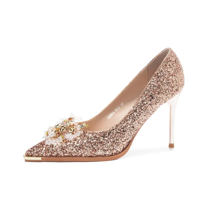 MADALLO High Heels Women's Red/Gold/Champagne/Black/Silver-12