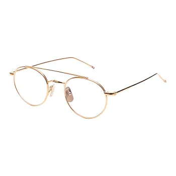 THOM BROWNE Round Framed Sunglasses