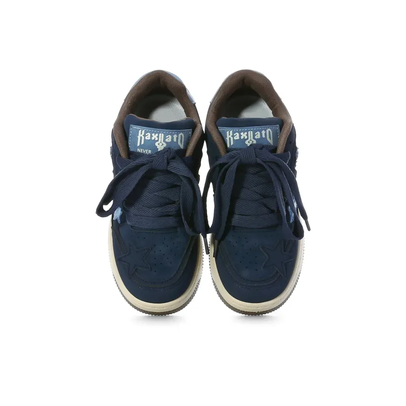 KAAVER OTTO Skateboard Shoes Women's Low Top White-92