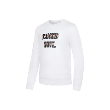 QIAODAN x QIANGFENGCHUIFU IP LIANMINGKUAN Sweatshirt Men's Jordan White