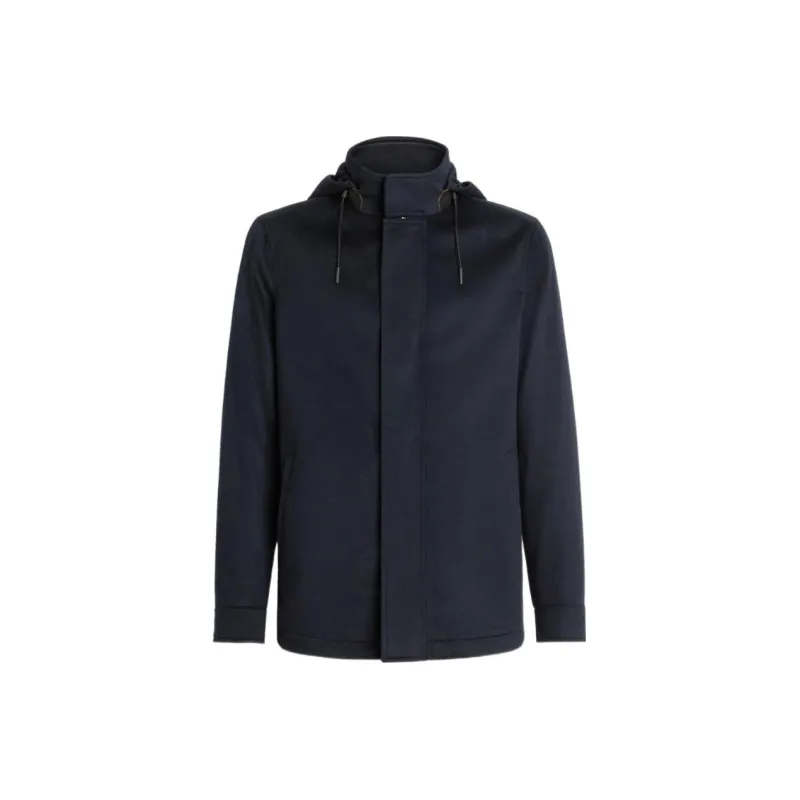 Ermenegildo Zegna Oasi Elements Cima Drawstring Over Jacket-0