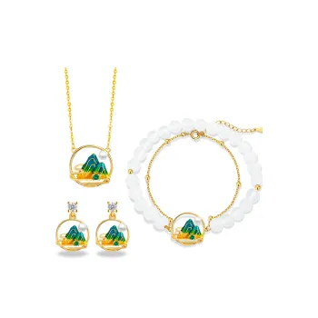 CHINA GOLD Pearl Necklaces Women's