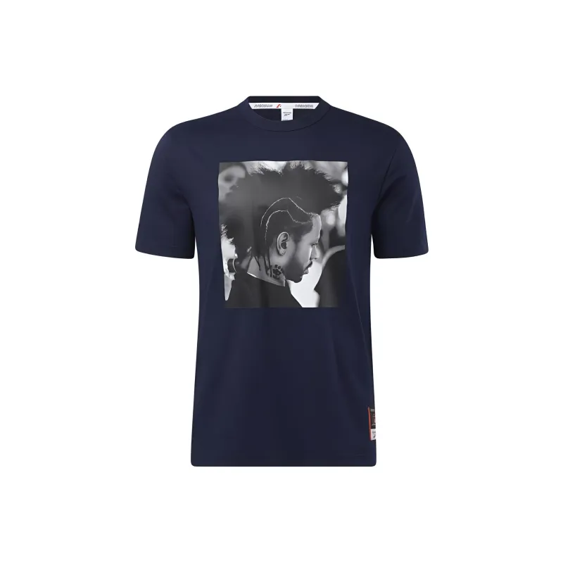 Reebok TEE T-Shirt Men's Navy Blue-0