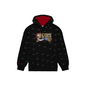 Mitchell & Ness x NBA Philadelphia 76ers Sweatshirt Men's Black