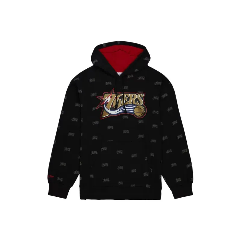 Mitchell & Ness x NBA Philadelphia 76ers Sweatshirt Men's Black-0