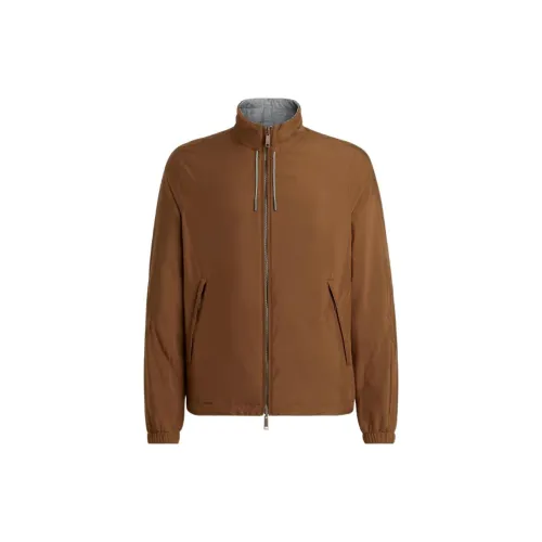 Ermenegildo Zegna Reversible Zipped Jacket
