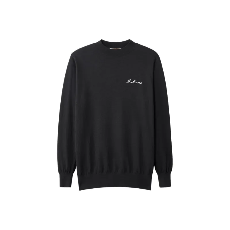 G·Mons Knitwear Men's Extreme Night Black-0